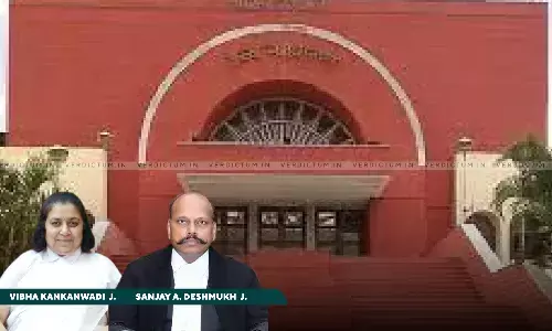 Justice Vibha Kankanwadi and Justice Sanjay Deshmukh, Bombay High Court Justice Vibha Kankanwadi and Justice Sanjay Deshmukh, Bombay High Court