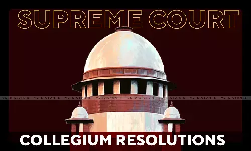 Supreme Court Collegium Recommends Appointment Of Judicial Officer As Allahabad High Court Judge Supreme Court Collegium Recommends Appointment Of Judicial Officer As Allahabad High Court Judge