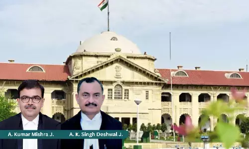 Bank Cannot Arrogate To Itself An Adjudicatory Role In A Matrimonial Dispute Of An Account Holder: Allahabad High Court Bank Cannot Arrogate To Itself An Adjudicatory Role In A Matrimonial Dispute Of An Account Holder: Allahabad High Court