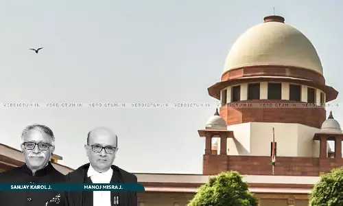 Contract For Sale Does Not Create Interest Or Charge Over Immovable Property Without Sale Deed: Supreme Court Contract For Sale Does Not Create Interest Or Charge Over Immovable Property Without Sale Deed: Supreme Court