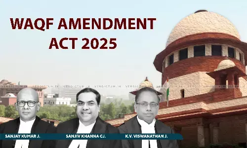 Supreme Court Adjourns Pleas Challenging Waqf Amendment Act,  To Be Now Listed Before CJI-Designate Justice BR Gavai Supreme Court Adjourns Pleas Challenging Waqf Amendment Act,  To Be Now Listed Before CJI-Designate Justice BR Gavai