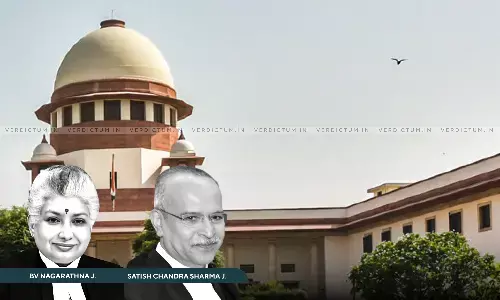 Justice B.V. Nagarathna, Justice Satish Chandra Sharma, Supreme Court Justice B.V. Nagarathna, Justice Satish Chandra Sharma, Supreme Court