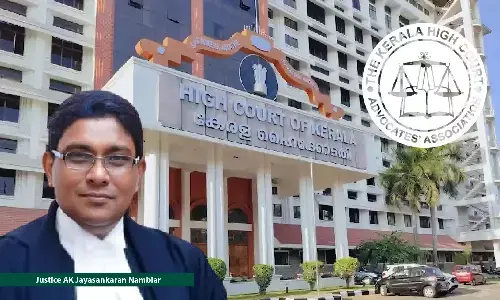 KHCAA Attributes Motive To Justice Jayasankaran Nambiar For Dissmising Cases Citing Non-Prosecution On Lawyers Strike Day KHCAA Attributes Motive To Justice Jayasankaran Nambiar For Dissmising Cases Citing Non-Prosecution On Lawyers Strike Day