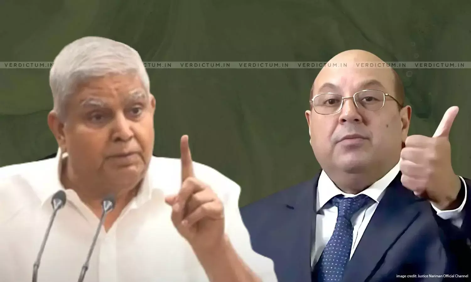 What Happened To Your Basic Structure Doctrine In 1975? Vice President Dhankhar Lambasts Justice Nariman For His Jallianwala Bagh Remark What Happened To Your Basic Structure Doctrine In 1975? Vice President Dhankhar Lambasts Justice Nariman For His Jallianwala Bagh Remark