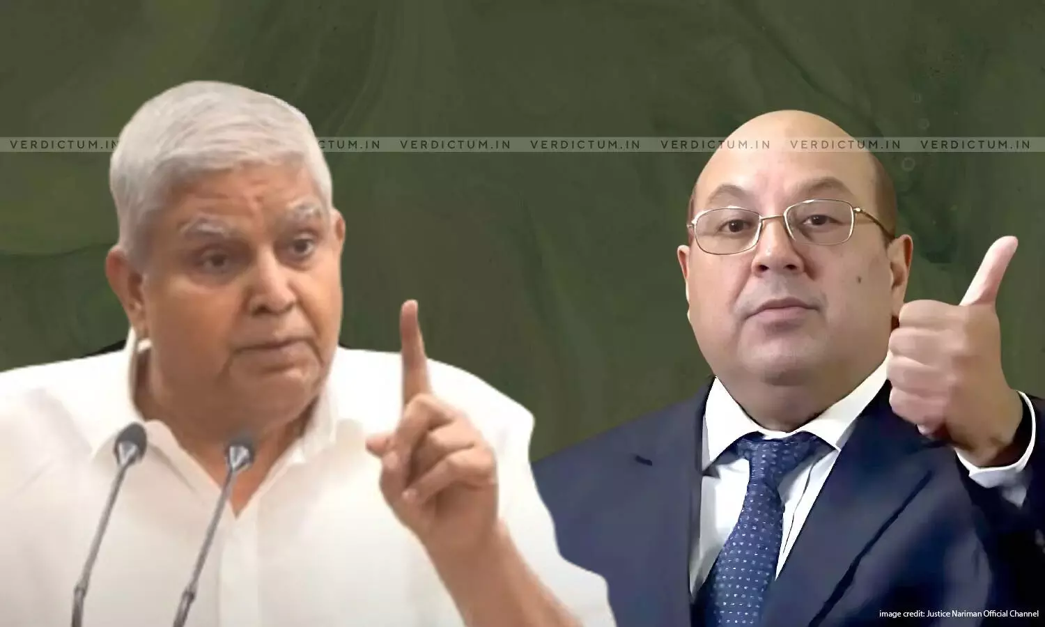 What Happened To Your Basic Structure Doctrine In 1975? Vice President Dhankhar Lambasts Justice Nariman For His Jallianwala Bagh Remark What Happened To Your Basic Structure Doctrine In 1975? Vice President Dhankhar Lambasts Justice Nariman For His Jallianwala Bagh Remark