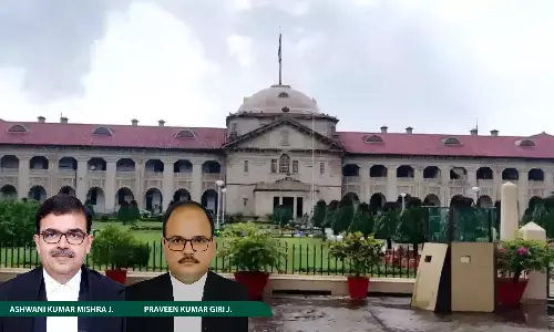 Justice Ashwani Kumar Mishra and Justice Praveen Kumar Giri, Allahabad High Court Justice Ashwani Kumar Mishra and Justice Praveen Kumar Giri, Allahabad High Court