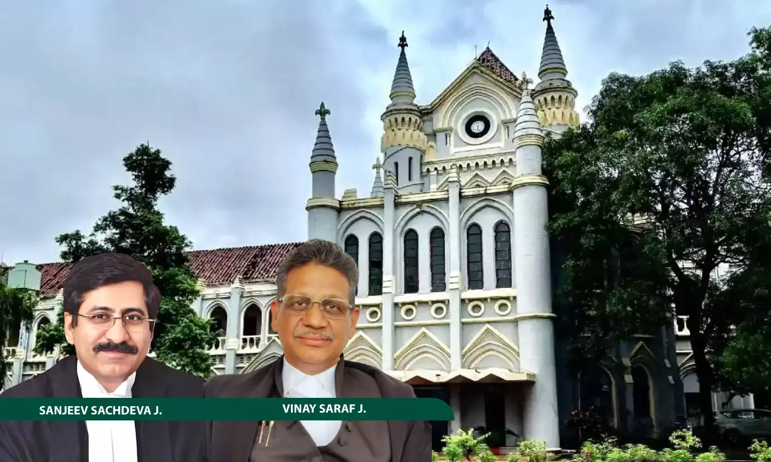 Justice Sanjeev Sachdeva and Justice Vinay Saraf, Madhya Pradesh High Court Justice Sanjeev Sachdeva and Justice Vinay Saraf, Madhya Pradesh High Court