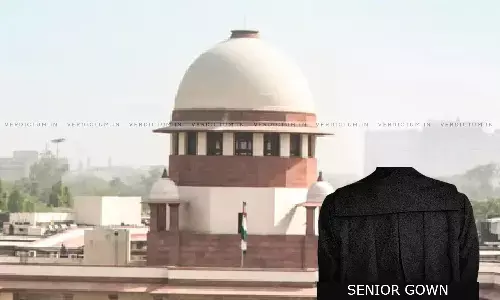 Should Practice Of Senior Gown Be Discontinued? Supreme Court Asks High Courts To Take A Call Should Practice Of Senior Gown Be Discontinued? Supreme Court Asks High Courts To Take A Call