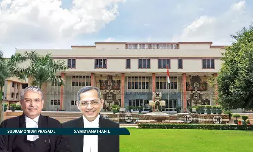 Justice Subramonium Prasad, Justice S.Vaidyanathan, Delhi High Court
