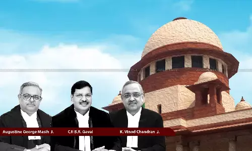CJI B.R. Gavai, Justice Augustine George Masih, Justice K. Vinod Chandran, Supreme Court CJI B.R. Gavai, Justice Augustine George Masih, Justice K. Vinod Chandran, Supreme Court