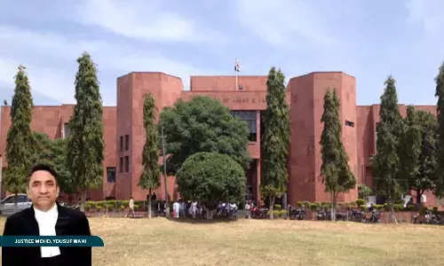 Justice Mohammad Yousuf Wani, Jammu & Kashmir and Ladakh High Court