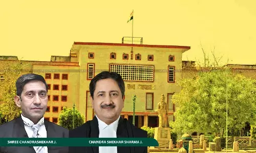 Justice Shree Chandrashekhar, Justice Chandra Shekhar Sharma, Rajasthan High Court Justice Shree Chandrashekhar, Justice Chandra Shekhar Sharma, Rajasthan High Court