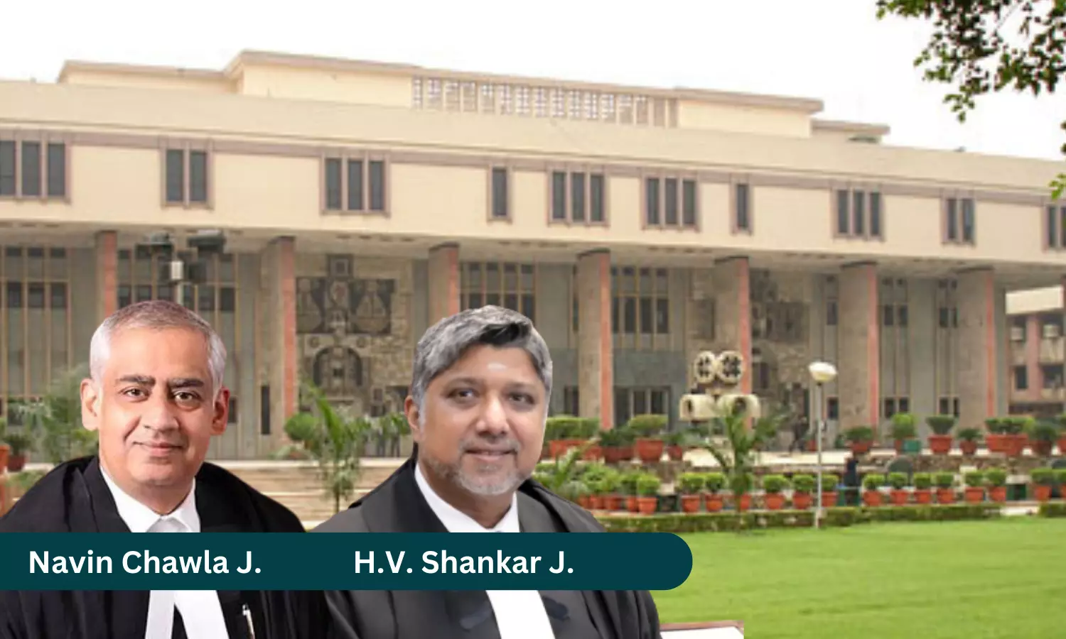 Justice Navin Chawla and Justice Harish Vaidyanathan Shankar, Delhi High Court Justice Navin Chawla and Justice Harish Vaidyanathan Shankar, Delhi High Court