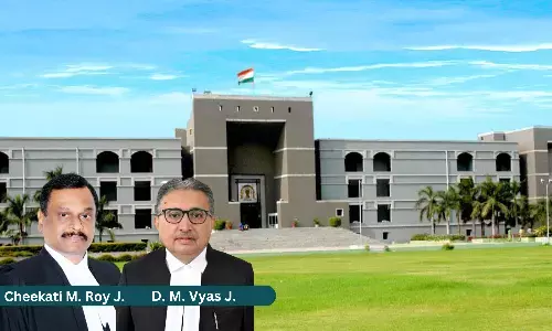Justice Cheekati Manavendranath Roy, Justice D. M. Vyas, Gujarat High Court Justice Cheekati Manavendranath Roy, Justice D. M. Vyas, Gujarat High Court