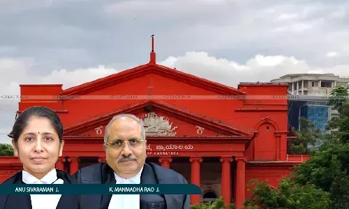 Justice Anu Sivaraman, Justice K. Manmadha Rao, Karnataka High Court Justice Anu Sivaraman, Justice K. Manmadha Rao, Karnataka High Court