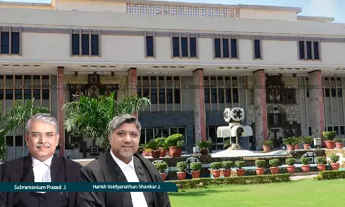 Justice Subramonium Prasad, Justice Harish Vaidyanathan Shankar, Delhi High Court
