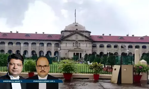 Justice Shekhar B. Saraf and Justice Praveen Kumar Giri, Allahabad High Court Justice Shekhar B. Saraf and Justice Praveen Kumar Giri, Allahabad High Court