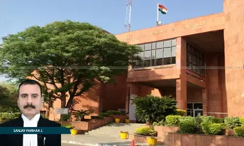 Justice Sanjay Parihar, Jammu & Kashmir and Ladakh High Court Justice Sanjay Parihar, Jammu & Kashmir and Ladakh High Court