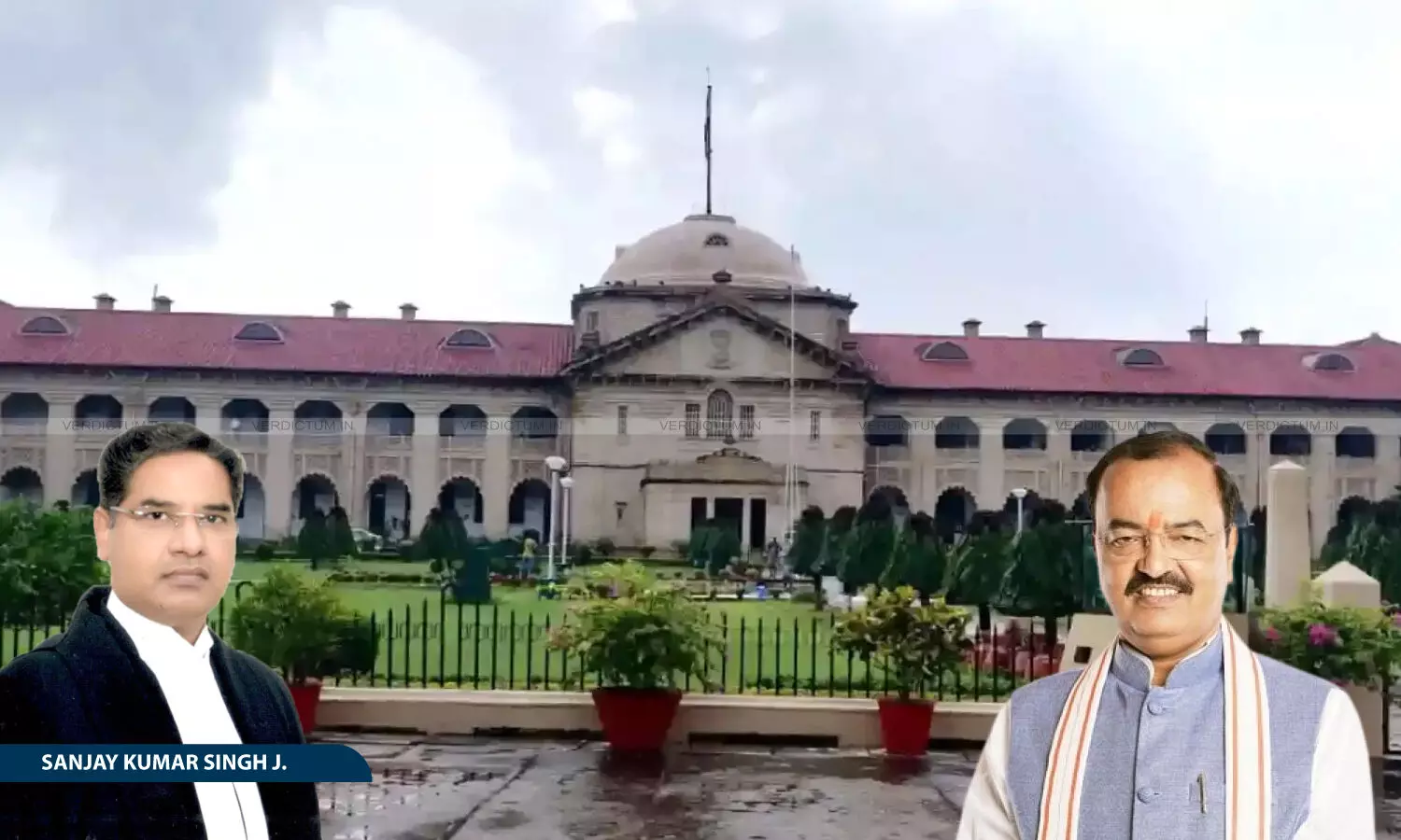 Justice Sanjay Kumar Singh, Allahabad High Court, Deputy CM KP Maurya Justice Sanjay Kumar Singh, Allahabad High Court, Deputy CM KP Maurya