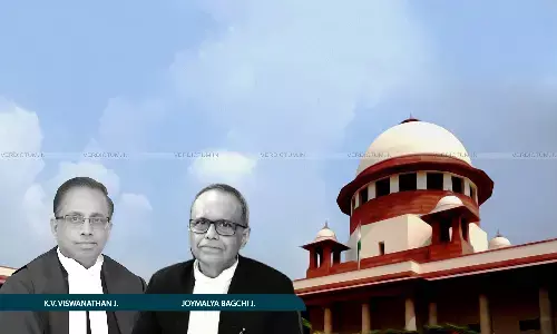 Justice K.V. Viswanathan, Justice Joymalya Bagchi, Supreme Court Justice K.V. Viswanathan, Justice Joymalya Bagchi, Supreme Court