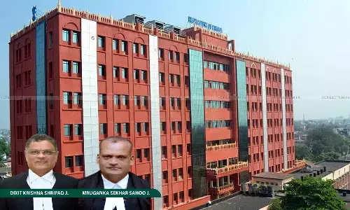 Justice Dixit Krishna Shripad, Justice Mruganka Sekhar Sahoo, Orissa High Court Justice Dixit Krishna Shripad, Justice Mruganka Sekhar Sahoo, Orissa High Court