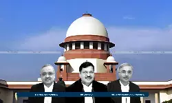 CJI B.R. Gavai, Justice K. Vinod Chandran, Justice N.V. Anjaria, Supreme Court