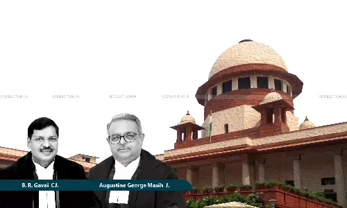 Chief Justice of India B. R. Gavai, Justice Augustine George Masih, Supreme Court Chief Justice of India B. R. Gavai, Justice Augustine George Masih, Supreme Court