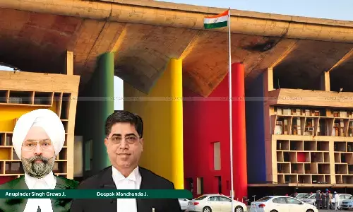 Justice Anupinder Singh Grewal, Justice Deepak Manchanda, Punjab & Haryana High Court Justice Anupinder Singh Grewal, Justice Deepak Manchanda, Punjab & Haryana High Court