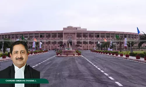 Justice Chandra Shekhar Sharma, Rajasthan High Court Justice Chandra Shekhar Sharma, Rajasthan High Court