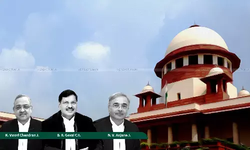 Chief Justice Of India B. R. Gavai, Justice K. Vinod Chandran & Justice N. V. Anjaria, Supreme Court Chief Justice Of India B. R. Gavai, Justice K. Vinod Chandran & Justice N. V. Anjaria, Supreme Court