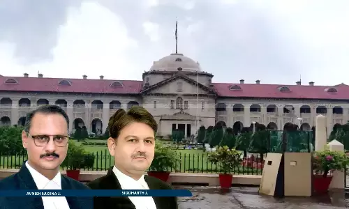 Justice Avnish Saxena, Justice Siddharth, Allahabad High Court Justice Avnish Saxena, Justice Siddharth, Allahabad High Court