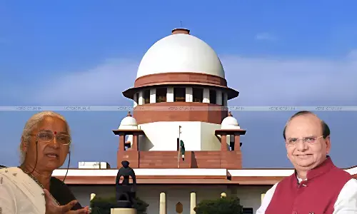 Supreme Court Upholds Conviction Of Medha Patkar In Criminal Defamation Case Filed By Delhi LG V.K. Saxena; Removes Penalty of ₹1 lakh Supreme Court Upholds Conviction Of Medha Patkar In Criminal Defamation Case Filed By Delhi LG V.K. Saxena; Removes Penalty of ₹1 lakh