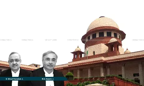 Justice K. Vinod Chandran, Justice NV Anjaria, Supreme Court Justice K. Vinod Chandran, Justice NV Anjaria, Supreme Court