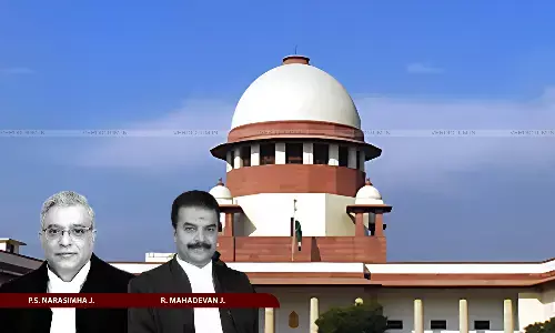 Justice P.S. Narasimha, Justice R. Mahadevan, Supreme Court