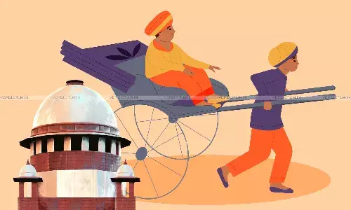 “Inhuman Practice”: Supreme Court Directs Maharashtra Govt To Stop Practice Of Plying Hand-Pulled Carts Or Rickshaws In Matheran “Inhuman Practice”: Supreme Court Directs Maharashtra Govt To Stop Practice Of Plying Hand-Pulled Carts Or Rickshaws In Matheran