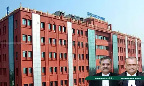 The Orissa High Court, Justice Manash Ranjan Pathak and Justice Mruganka Sekhar Sahoo The Orissa High Court, Justice Manash Ranjan Pathak and Justice Mruganka Sekhar Sahoo