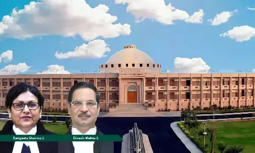 Justice Sangeeta Sharma, Justice Dinesh Mehta, Rajasthan High Court (Jodhpur Bench) Justice Sangeeta Sharma, Justice Dinesh Mehta, Rajasthan High Court (Jodhpur Bench)