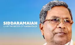 Karnataka Chief Minister Siddaramaiah