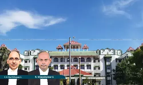 Justice C.V. Karthikeyan, Justice R. Vijayakumar, Madras High Court, Madurai Bench Justice C.V. Karthikeyan, Justice R. Vijayakumar, Madras High Court, Madurai Bench