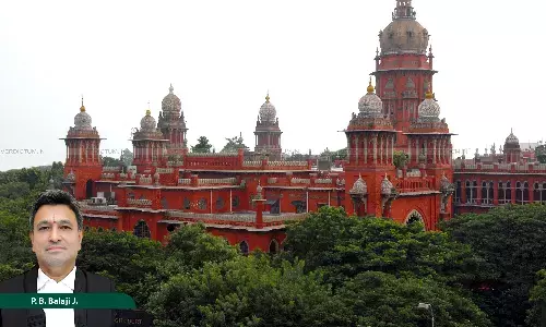 Justice P.B Balaji, Madras High Court Justice P.B Balaji, Madras High Court