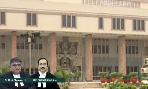 Justice C. Hari Shankar, Justice Om Prakash Shukla, Delhi High Court Justice C. Hari Shankar, Justice Om Prakash Shukla, Delhi High Court