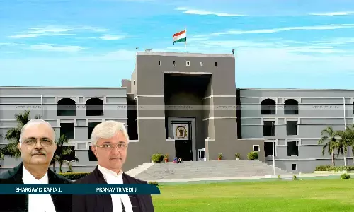 Justice Bhargav D Karia, Justice Pranav Trivedi, Gujarat High Court Justice Bhargav D Karia, Justice Pranav Trivedi, Gujarat High Court