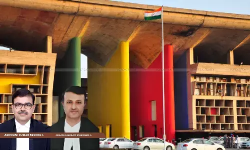 Justice Ashwani Kumar Mishra, Justice Rohit Kapoor, Punjab and Haryana High Court