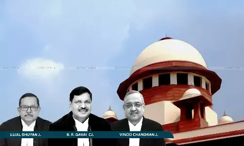 CJI B.R. Gavai, Justice Ujjal Bhuyan, Justice Vinod Chandran, Supreme Court CJI B.R. Gavai, Justice Ujjal Bhuyan, Justice Vinod Chandran, Supreme Court
