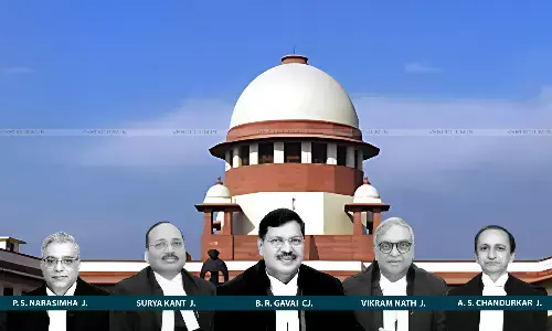CJI B.R. Gavai, Justice Surya Kant, Justice Vikram Nath, Justice P.S. Narasimha, Justice Atul S. Chandurkar, Supreme Court CJI B.R. Gavai, Justice Surya Kant, Justice Vikram Nath, Justice P.S. Narasimha, Justice Atul S. Chandurkar, Supreme Court