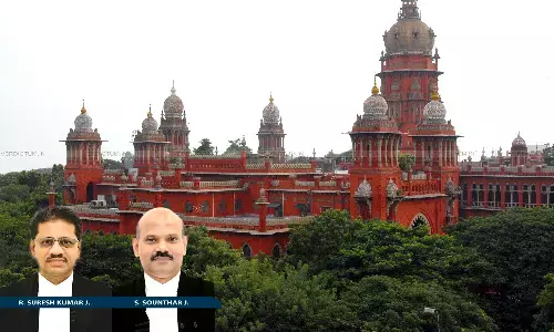 Justice R. Suresh Kumar, Justice S. Sounthar, Madras High Court Justice R. Suresh Kumar, Justice S. Sounthar, Madras High Court