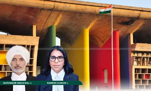 Justice Gurvinder Singh Gill, Justice Ramesh Kumari, Punjab & Haryana High Court Justice Gurvinder Singh Gill, Justice Ramesh Kumari, Punjab & Haryana High Court