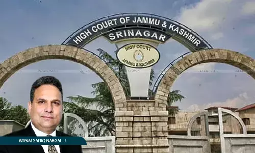 Justice Wasim Sadiq Nargal, Jammu & Kashmir & Ladakh High Court