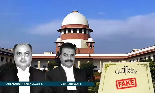 Supreme Court Cancels Bail of Advocate Accused Of Using Fake Degree, Frames Guidelines on Disclosure of Criminal Antecedents in Bail Pleas