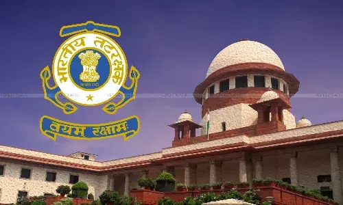Supreme Court Stays High Court Ruling Which Unified Indian Coast Guard Retirement Age To 60; Directs Union To Form Expert Panel